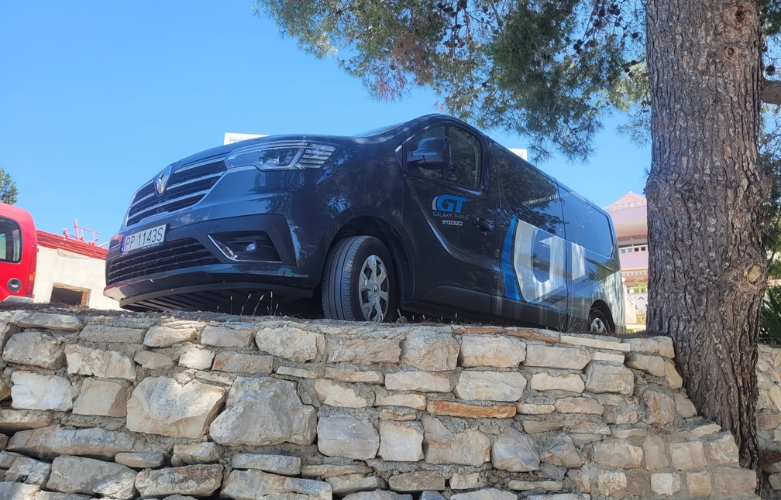 Pojazd należacy do GalaxyTrans