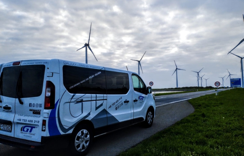 Wóz Galaxy Trans na holenderskiej autostradzie