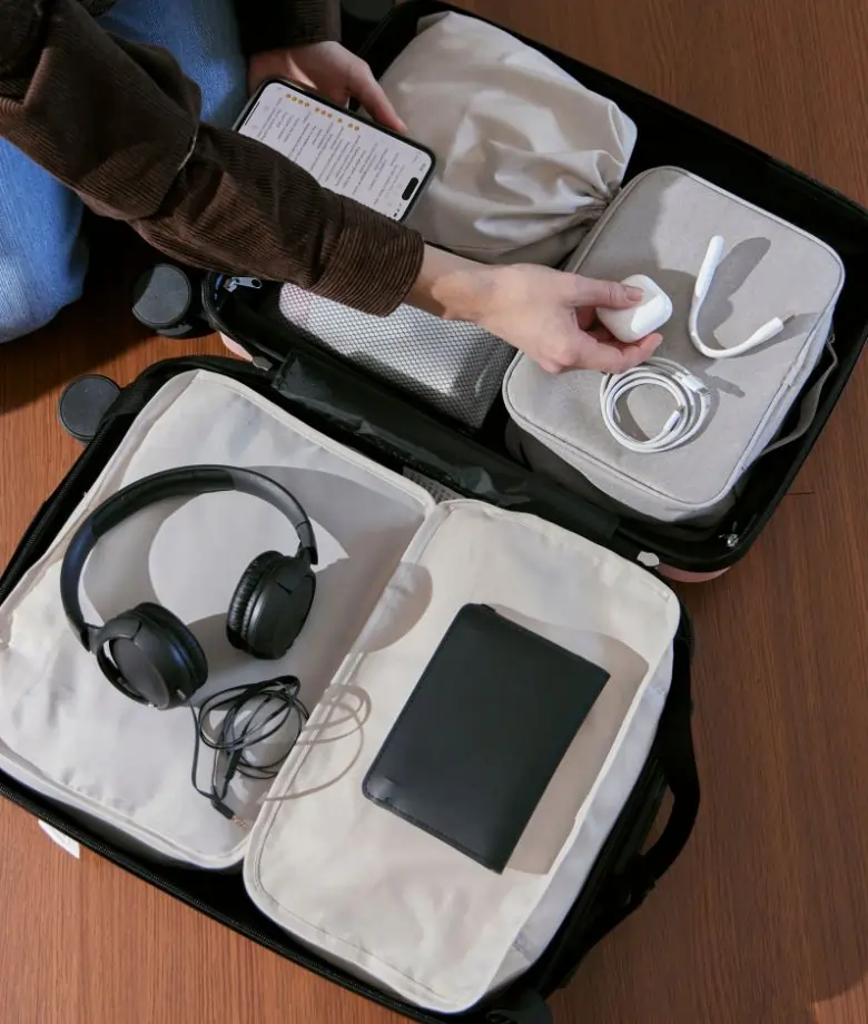 Pakowanie się do podróży z Holandii do Polski